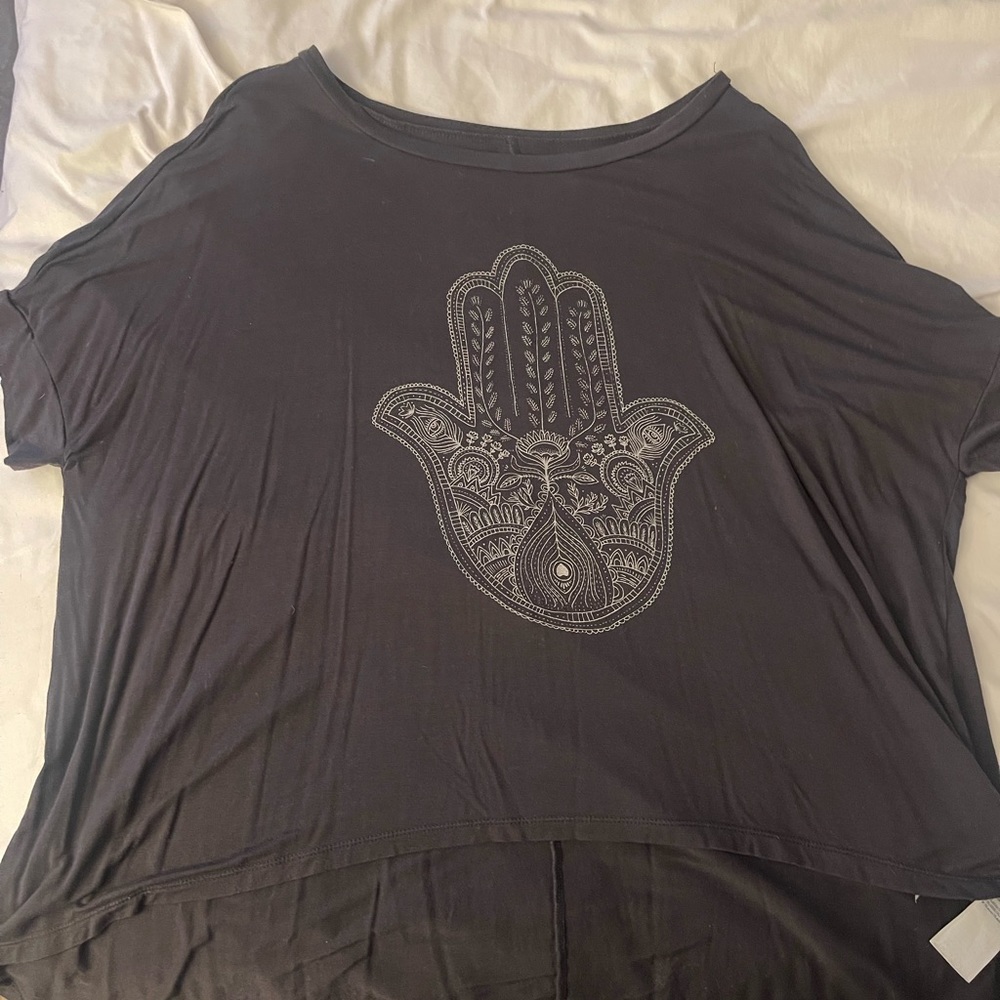 Grey Hand Top Small (Soft and Sexy)